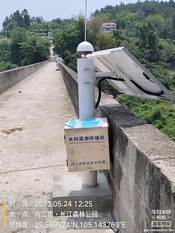 內(nèi)江市東興區(qū)水利局小型水庫(kù)雨水情測(cè)報(bào)及大壩安全監(jiān)測(cè)項(xiàng)目現(xiàn)場(chǎng)圖3