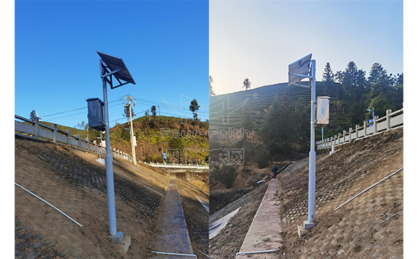 武夷山樟樹水庫雨水情測報(bào)和大壩安全監(jiān)測設(shè)施建設(shè)項(xiàng)目設(shè)備應(yīng)用現(xiàn)場圖1